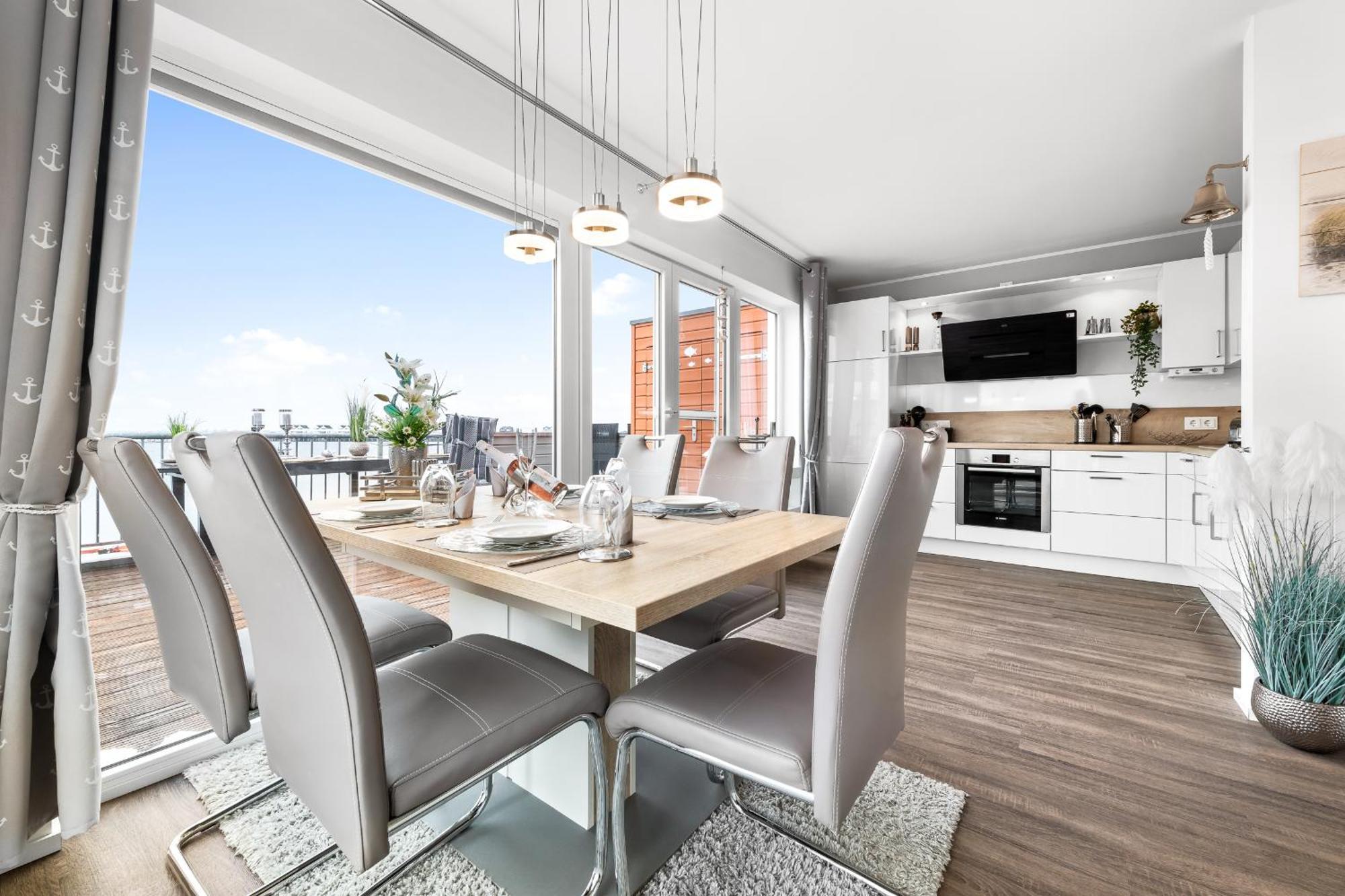 Ferienwohnung Hafenlounge Olpenitz Kültér fotó